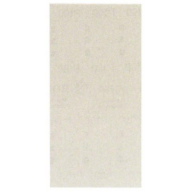 Set 10 foi smilgher tip plasa, slefuire fara praf, Bosch, 93x186mm, P100