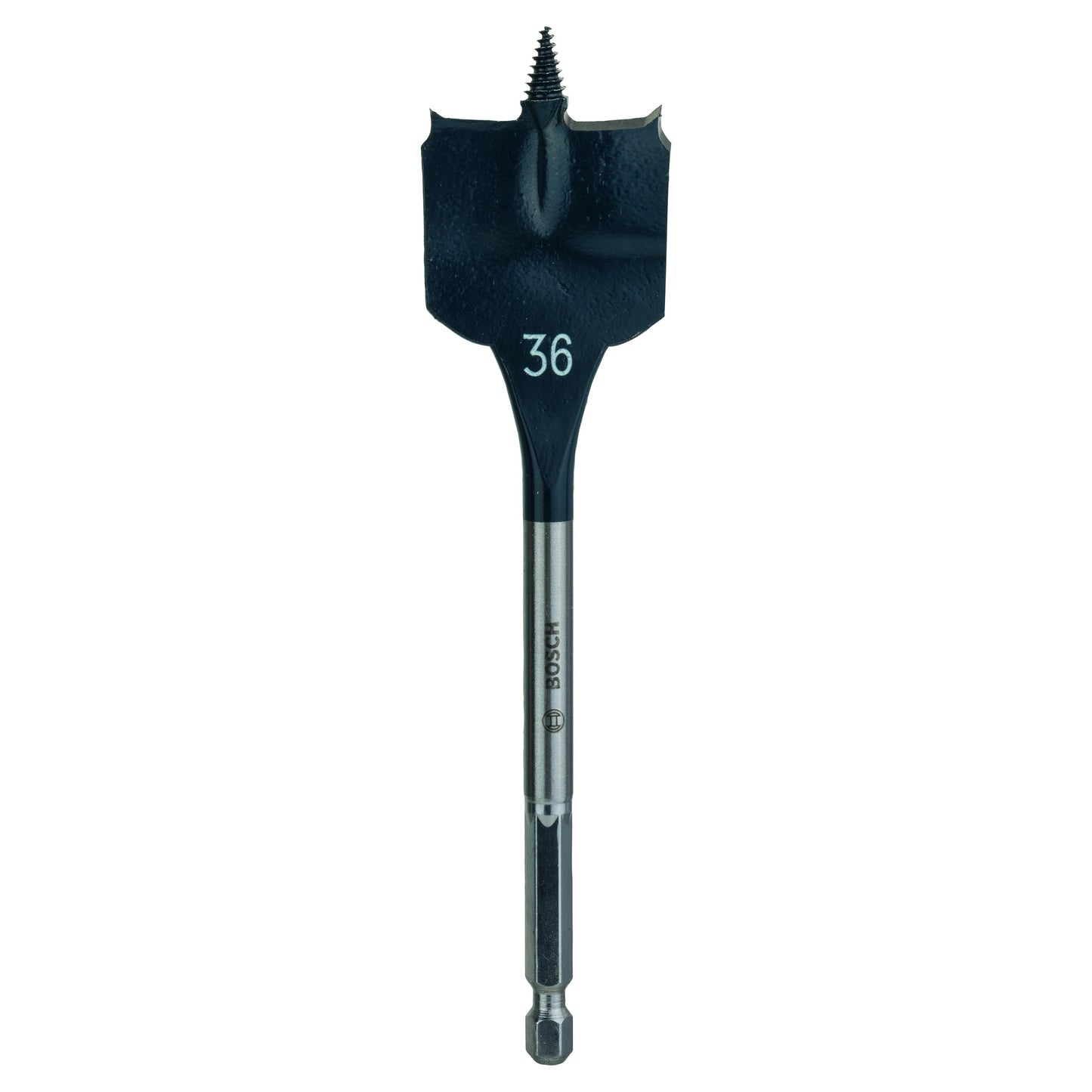 Burghiu plat pentru lemn Bosch Self Cut Speed 36x152mm prindere hexagonala 1/4"