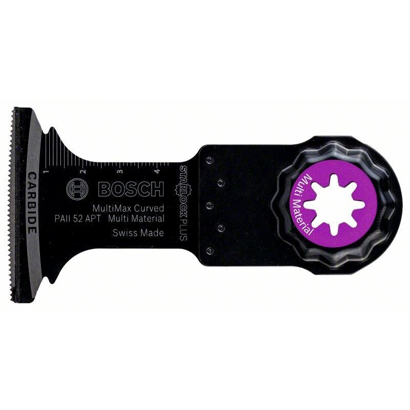 Panza pentru fierastrau multicutter, Bosch PAII 52 APT, Starlock Plus, Multimaterial