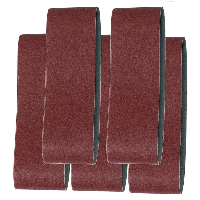 Set 10 benzi abrazive SIA 2920 siawood X, 75 x 610 mm, P80