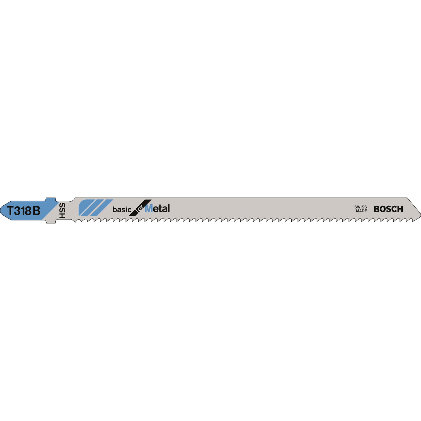 Set 3 panze pentru fierastrau pendular, Bosch T318B Basic for Metal, 132mm