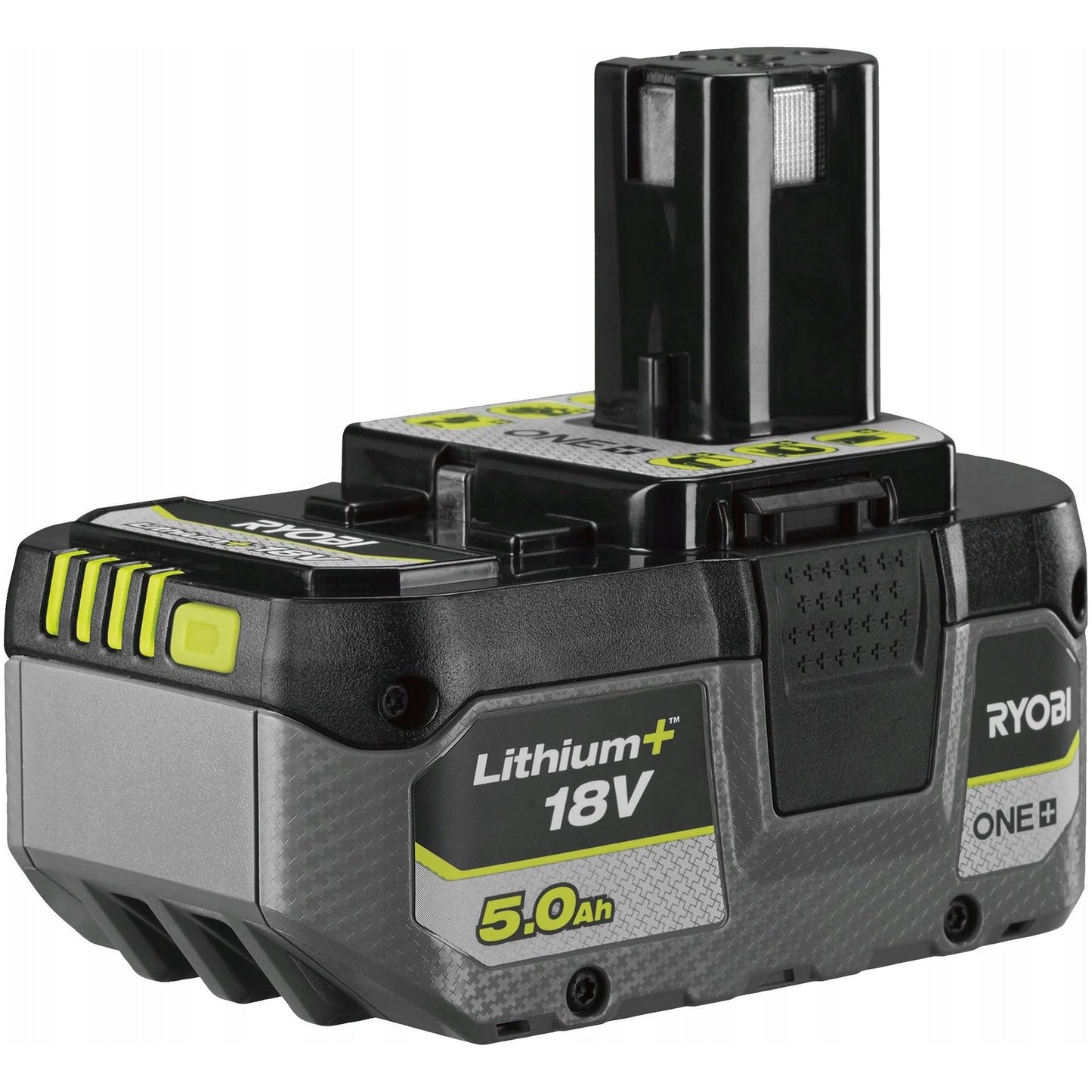Baterie RB1850X, Ryobi, 18 V, 5 Ah, Lithium-Ion, Negru