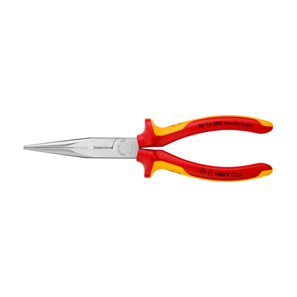 Cleste patent, cioc angular, maner multicomponent, testat VDE 1000 V, 200 mm, KNIPEX 26 16 200