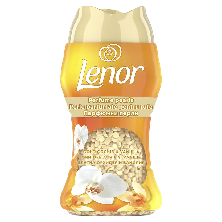 Perle parfumate pentru rufe Lenor Gold Orchid & Vanilla, 150 gr