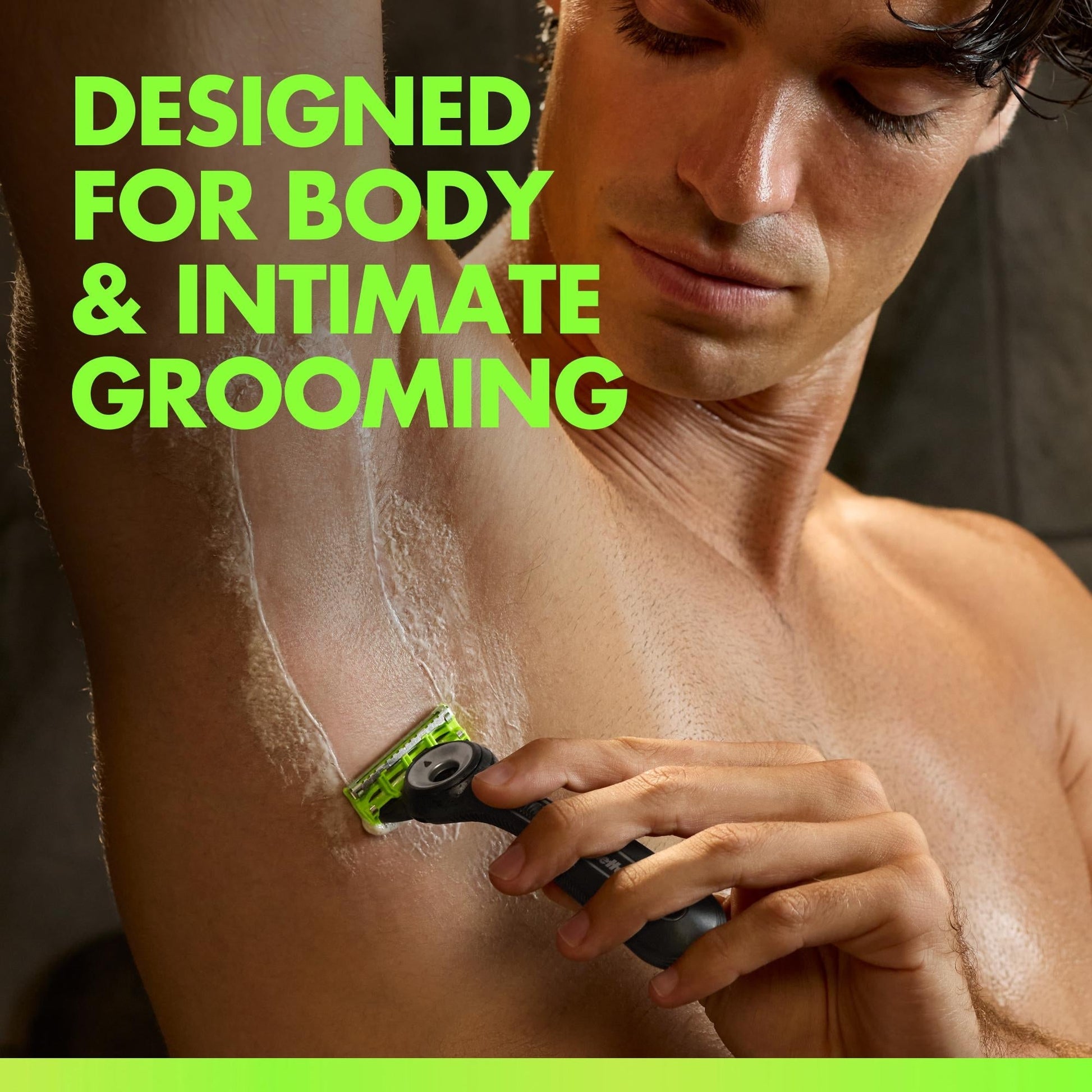 Lame de ras GilletteLabs Body + Intimate, pachet de 6