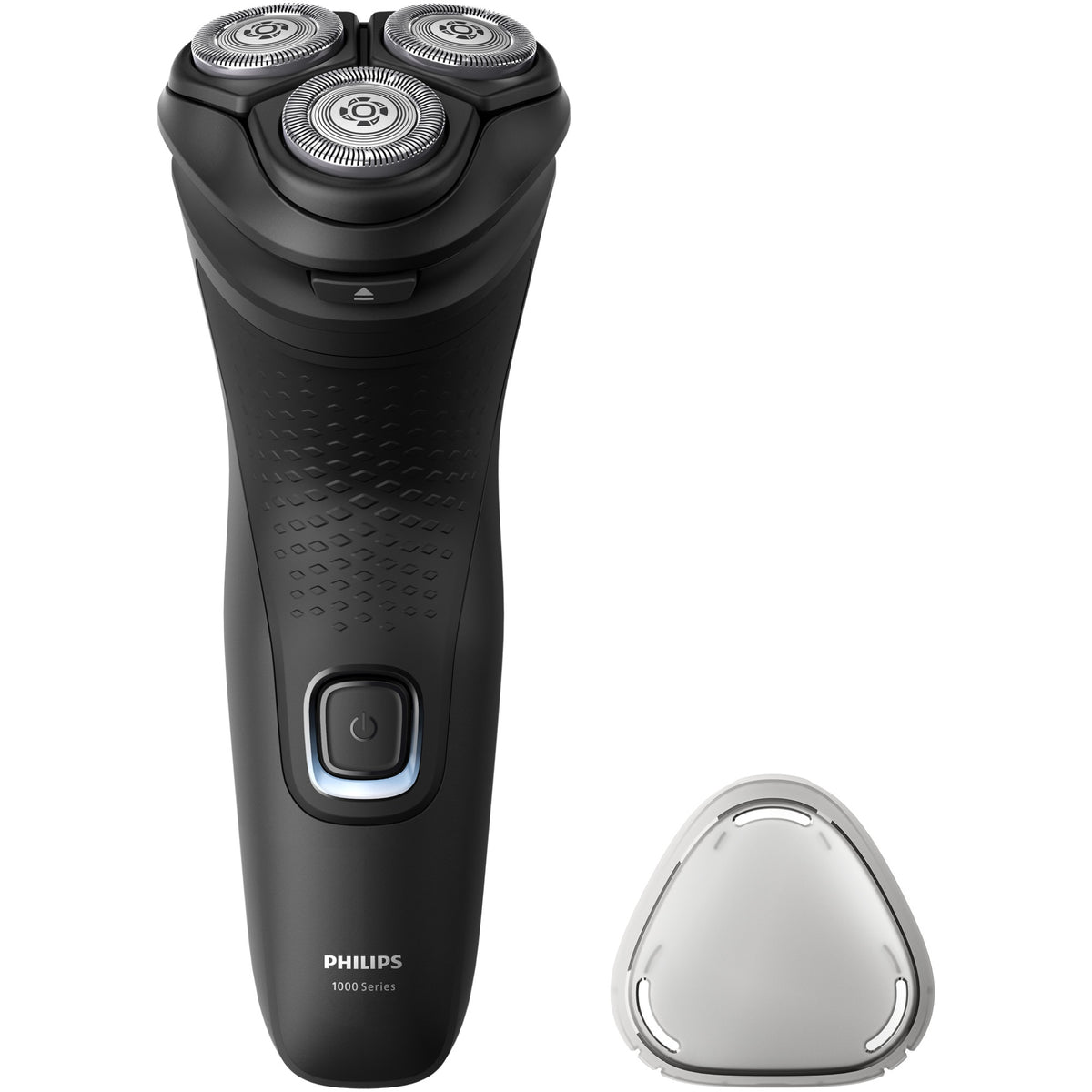 Aparat de ras PHILIPS Seria 1000 S1141/00, 3 capete rotative 4D Flex, lame PowerCut, ras umed&uscat, autonomie 40 min, maner ergonomic, capac de protectie, complet lavabil, negru