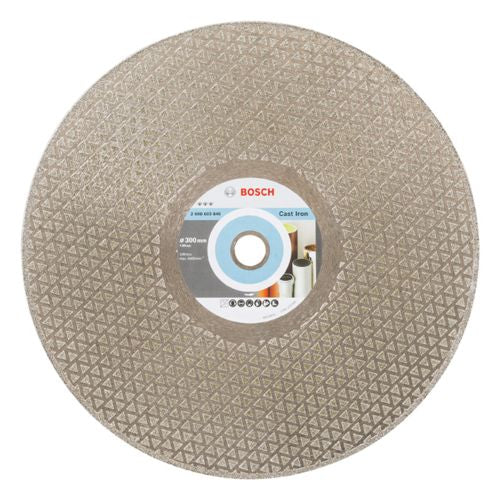 Disc diamantat Bosch, Best for Metal, 2 in 1 taiere si polizare, 300 x 20 mm