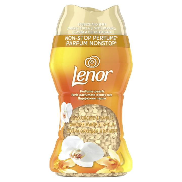 Perle parfumate pentru rufe Lenor Gold Orchid & Vanilla, 150 gr
