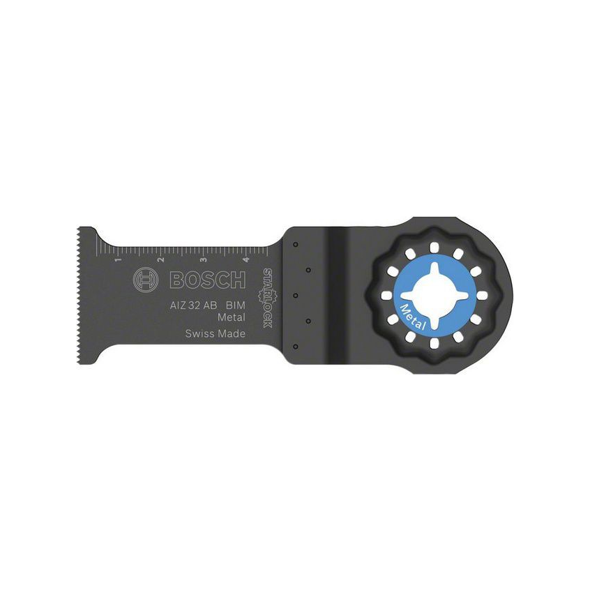 Panza pentru fierastrau multicutter, Bosch AIZ 32 AB BIM, Starlock, 50mm, intrare directa in metal