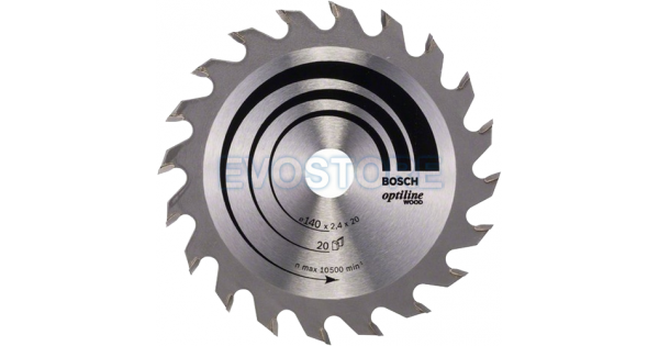 Disc pentru lemn Optiline Wood 140x 2.4 x 12.7/20