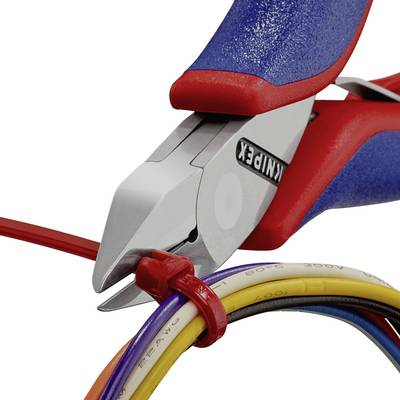 Cleste Sfic, Electronic Super Knips pentru instalatii electronice, taiere ultraperformanta, 115 mm, maner multicomponent, Ø 1,3 mm, KNIPEX 77 42 115
