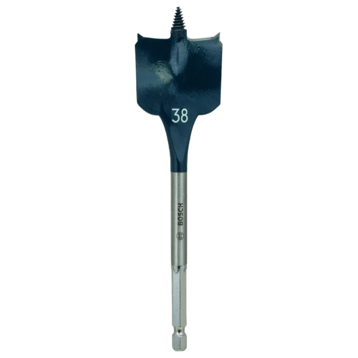 Burghiu plat pentru lemn Bosch Self Cut Speed 38x152mm prindere hexagonala 1/4"