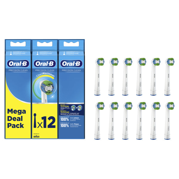 Set 12 Rezerve Oral-B Precision Clean, Clean Maximizer