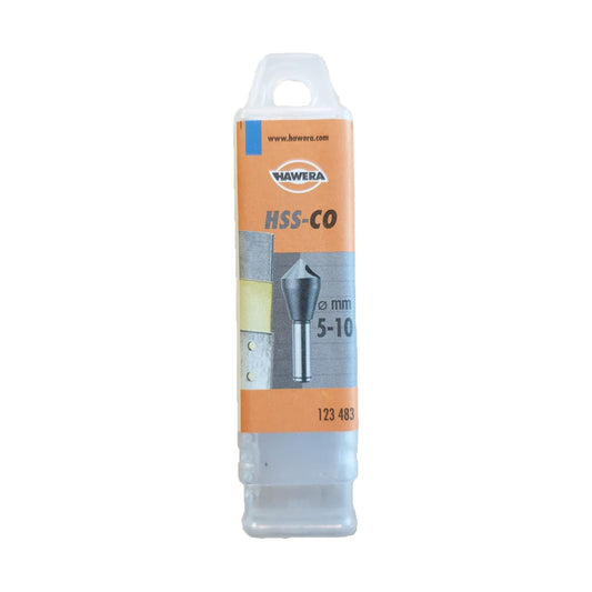 Zencuitor pentru metal, Hawera HSS-Cobalt 90°, 5-10mm, tija 8mm