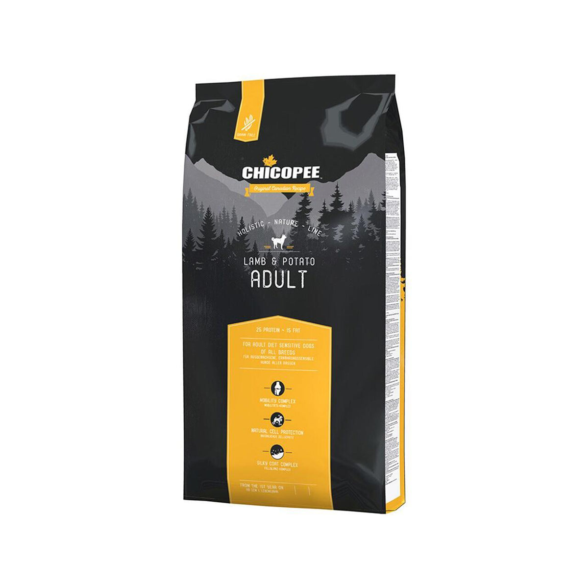Hrana uscata pentru caini Super Premium, Chicopee HNL Adult, Lamb-Potato, 2 Kg