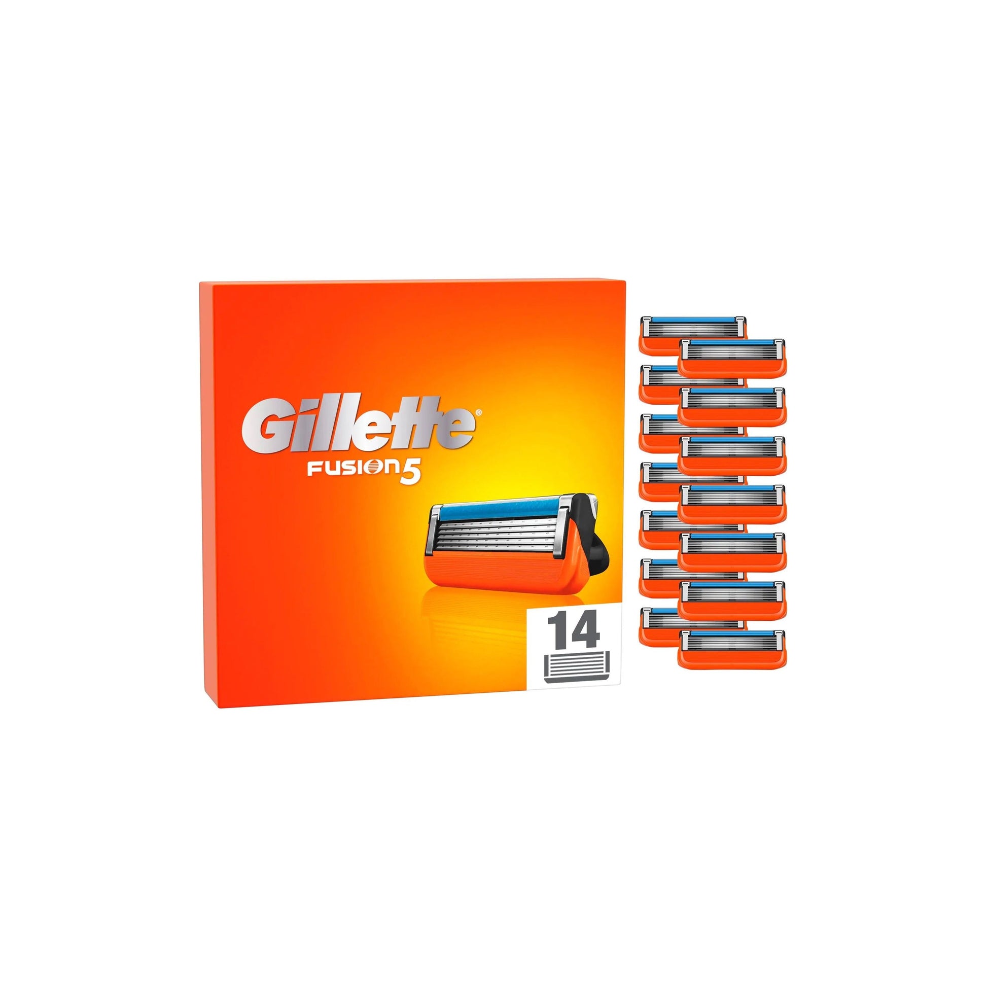 Rezerve aparat de ras Gillette Fusion Manual, 14 buc