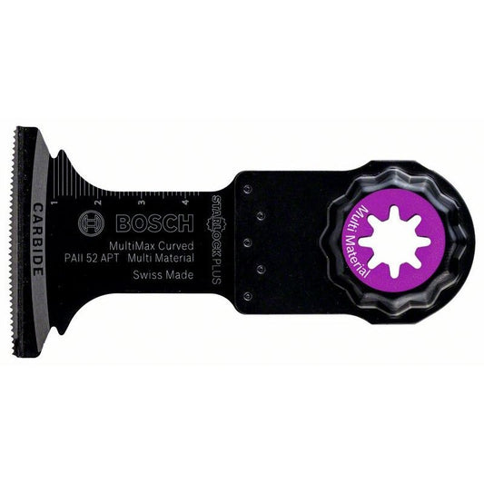 Panza pentru fierastrau multicutter, Bosch PAII 52 APT, Starlock Plus, Multimaterial