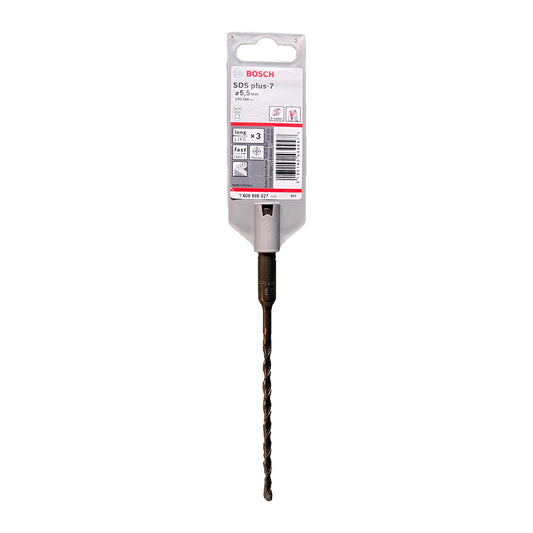 Burghiu pentru gaurire cu percutie Bosch SDS Plus-7, 5,5x100x160mm