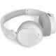 Casti On-Ear Philips TAH3209WT/00, Wireless, Bluetooth, Microfon, Alb