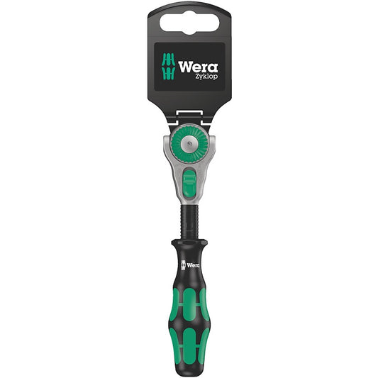 Cheie cu clichet, profil patrat, 1/4"x152mm, Wera 8000A SB Zyklop