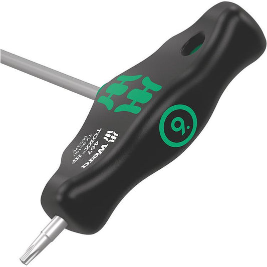 Cheie imbus cu maner in "T", Torx, TX15x100mm, Wera 467 TORX HF