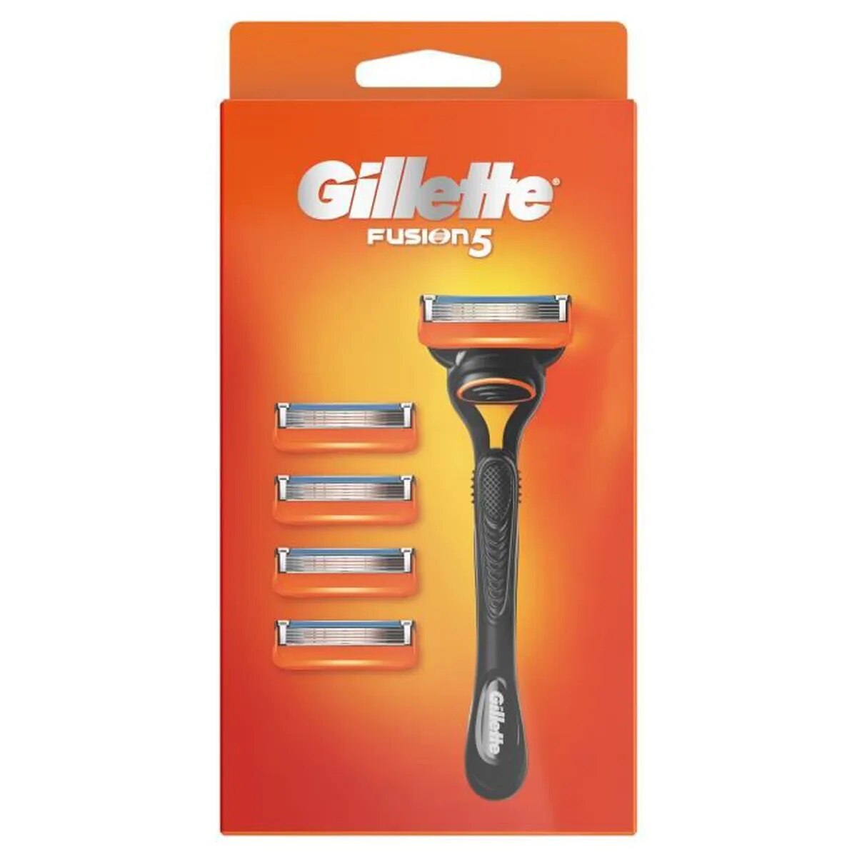 Aparat de ras Gillette Fusion Manual + 4 rezerve