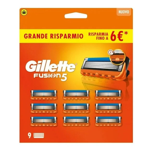 Set 9 buc rezerve lame ras Gillette Fusion 5