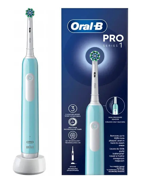 Oral-B - Periuță de dinți electrică Pro Series 1, albastru 8001090916464