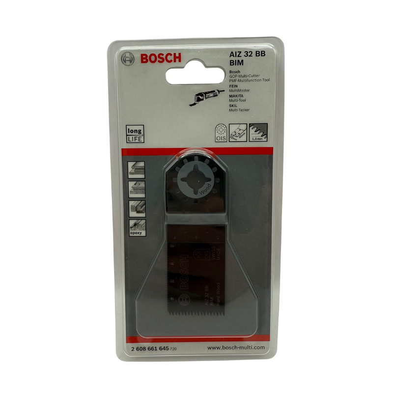 Pânză ferăstrău multifuncțional Bosch AIZ 32 BB BIM, OIS, 32 x 50 mm