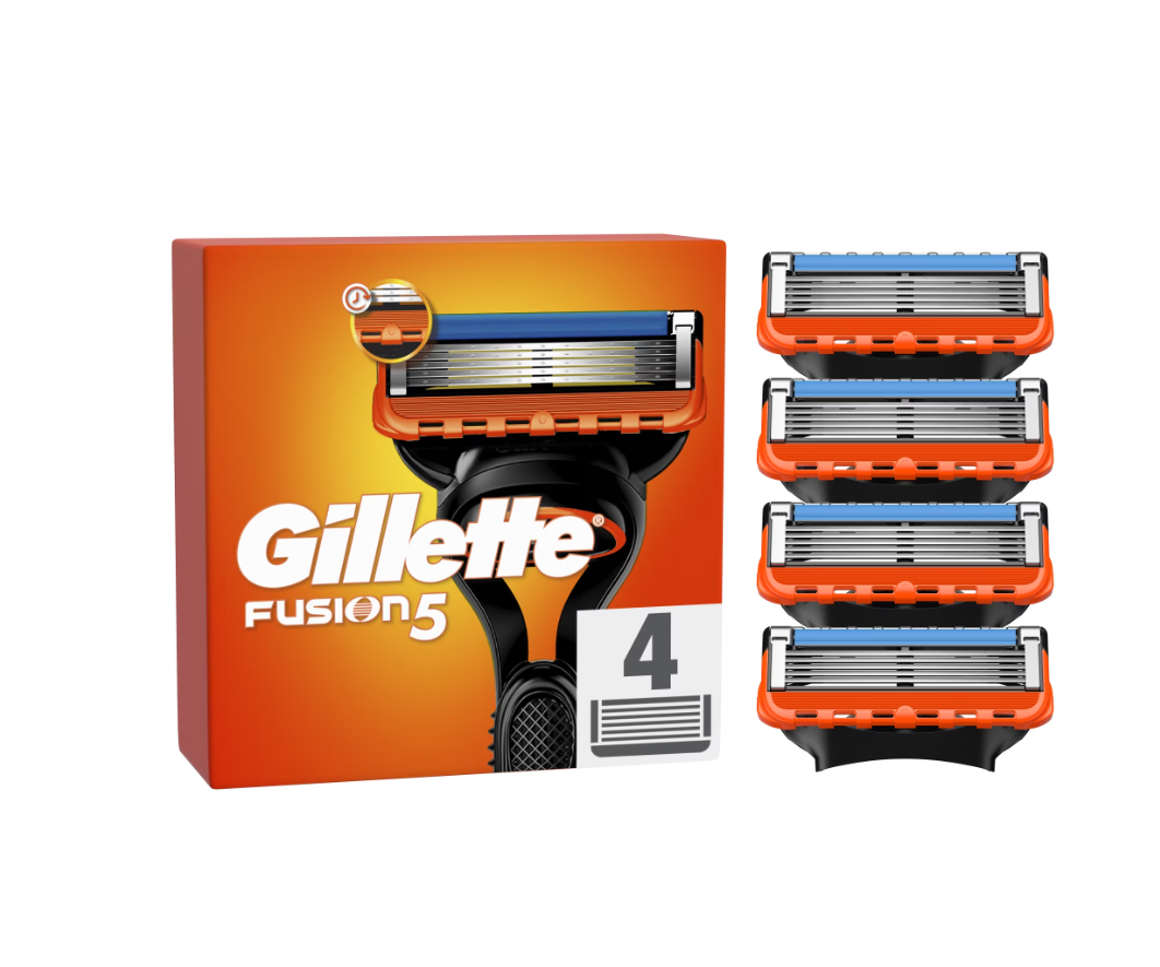 Rezerve aparat de ras Gillette Fusion Manual, 4 buc