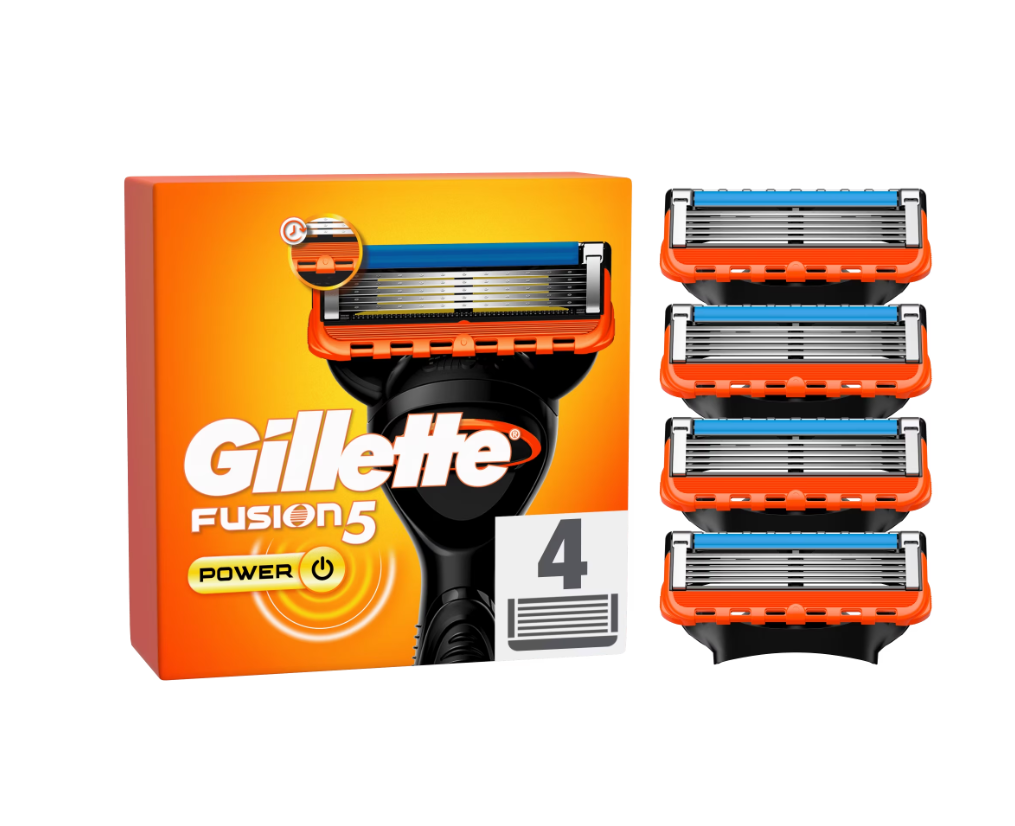 Rezerve aparat de ras Gillette Fusion Power, 4 buc