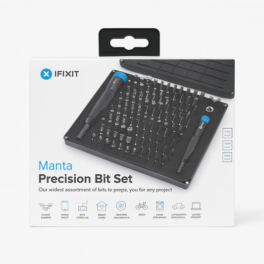 Set de biti si adaptoare, IFixit, 112 buc