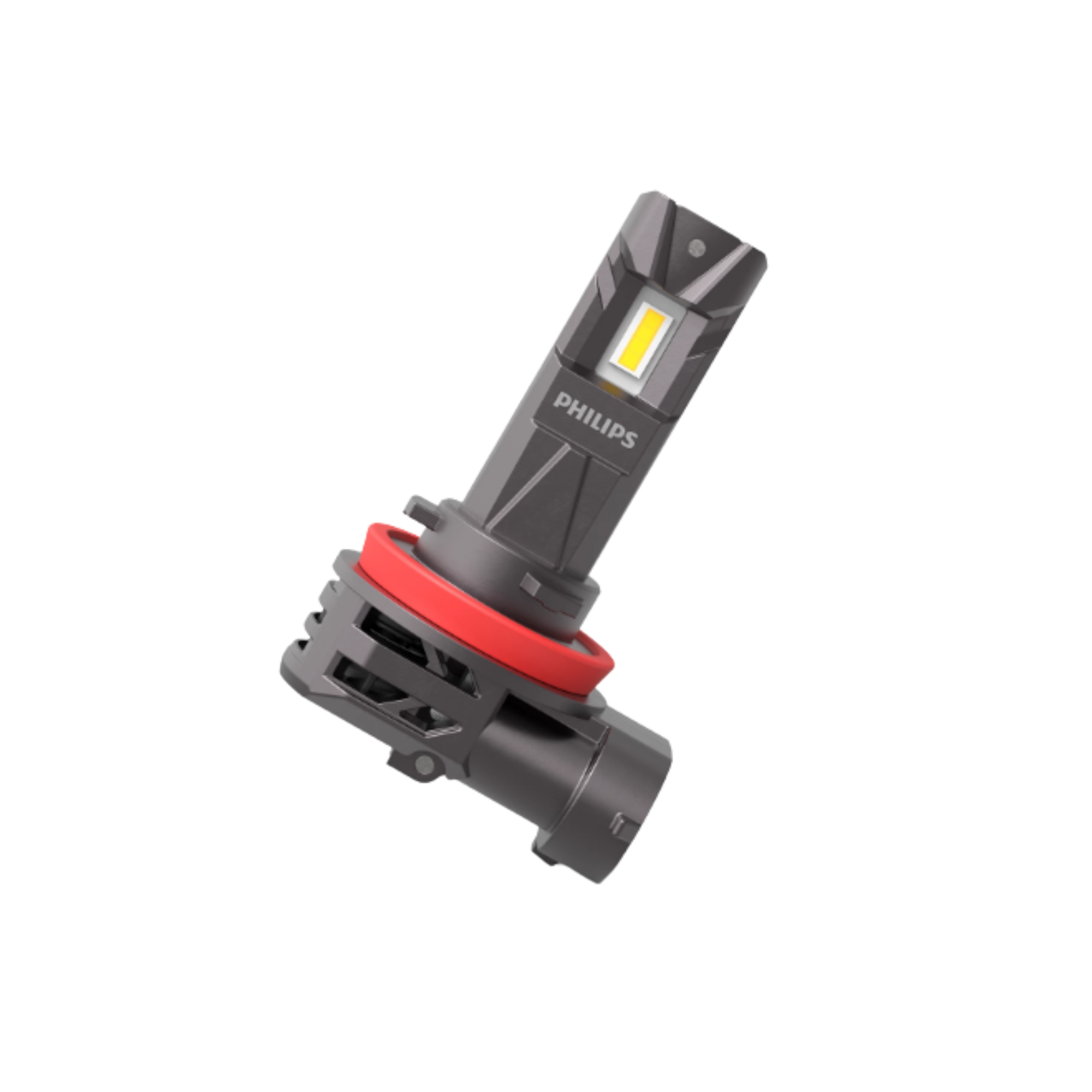 Set 2 Becuri PHILIPS LED H8/H9/H16 12V 6000K ULTINON ACCESS Duo Pack