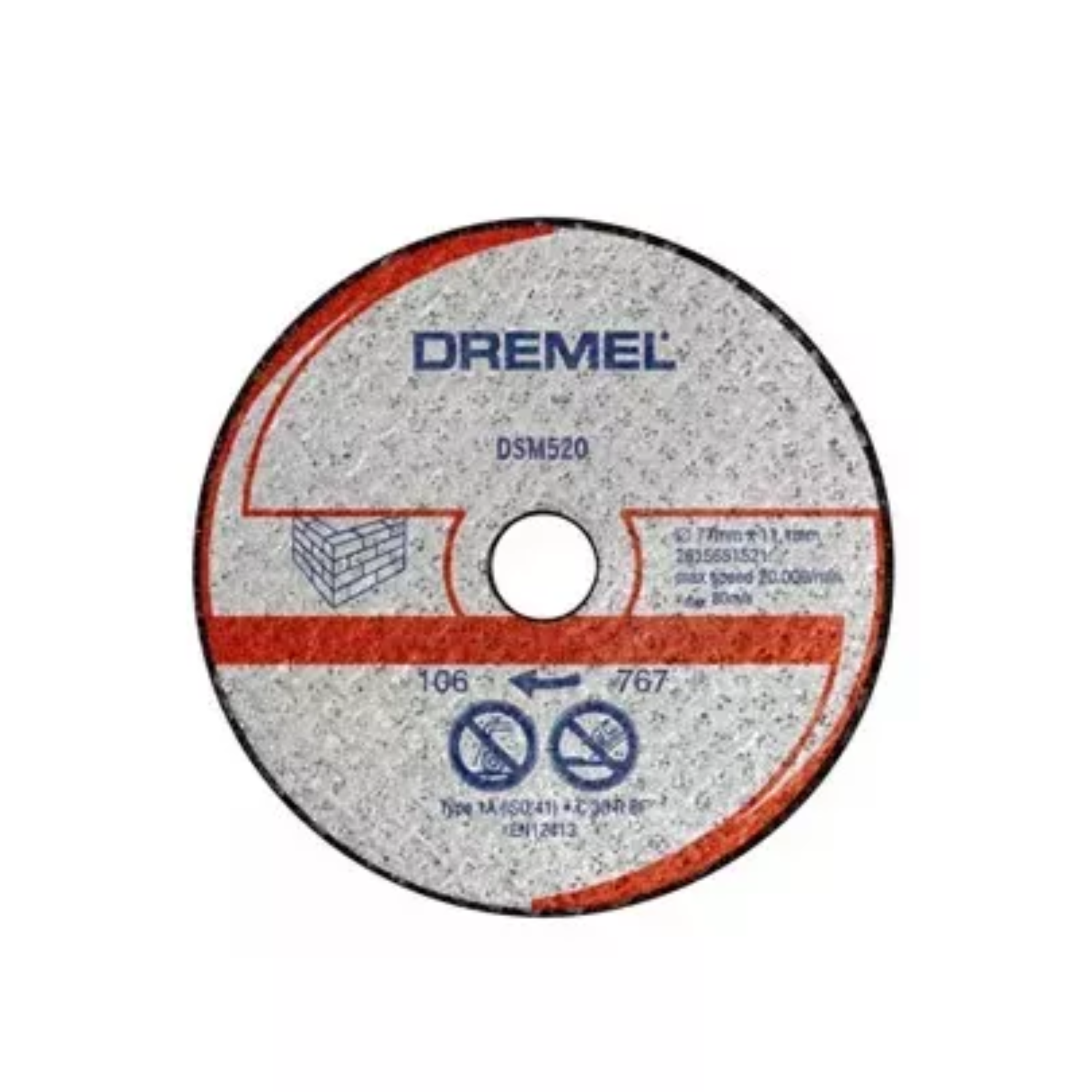 Disc abraziv (smirghel) pentru zidarie Dremel DSM 520