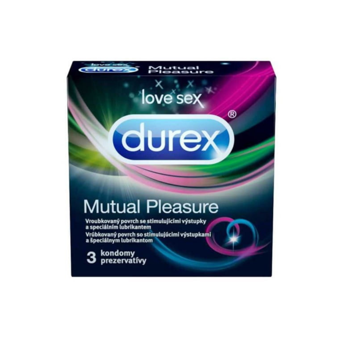 Prezervative Durex Mutual Pleasure, 3 buc