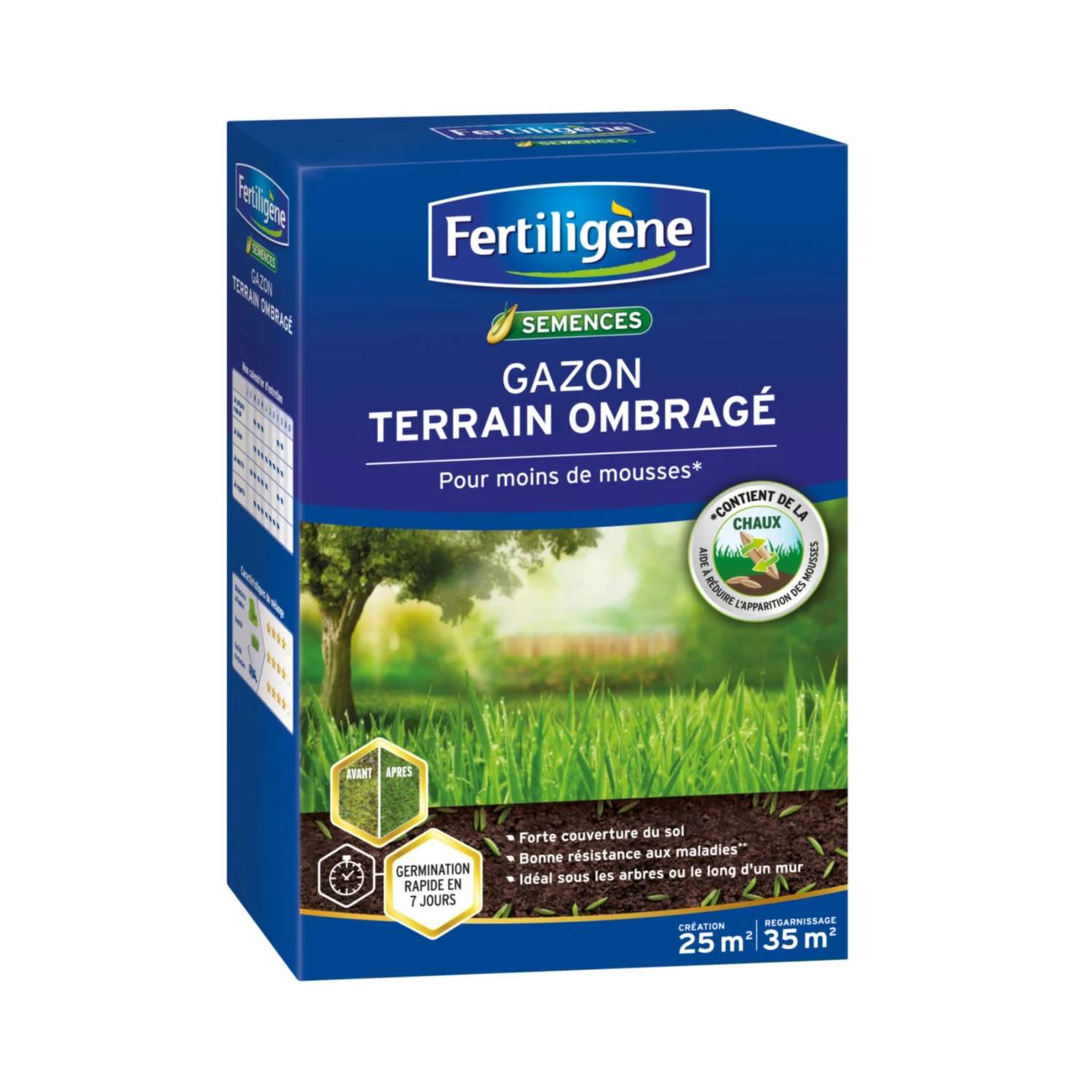 Seminte gazon Fertiligene pentru teren umbros, germinare 7 zile , 875 g