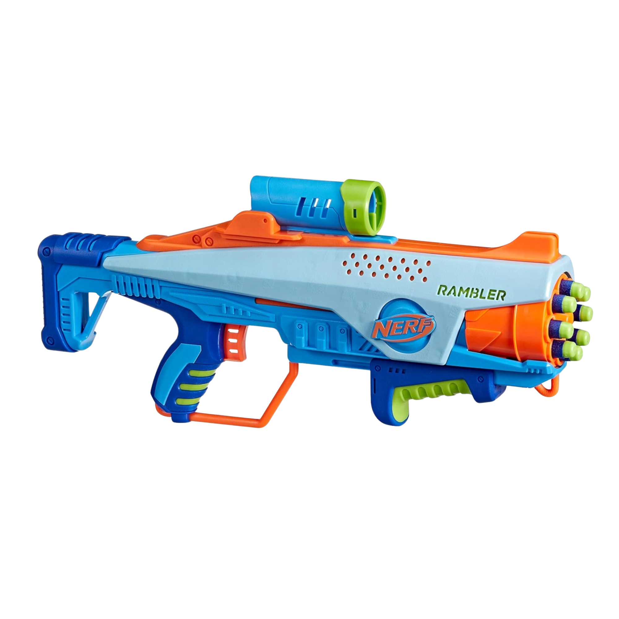 Pistol Blaster Nerf Elite Junior cu 32 de cartuse, 6 ani