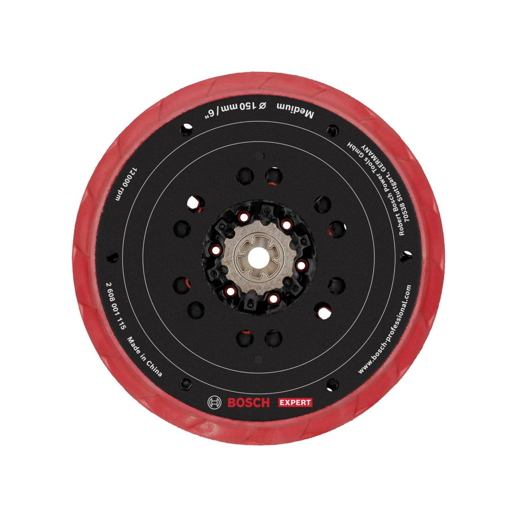 Taler mediu Bosch pentru GEX 18V-150-3, Expert Sanding Pad, 150 mm