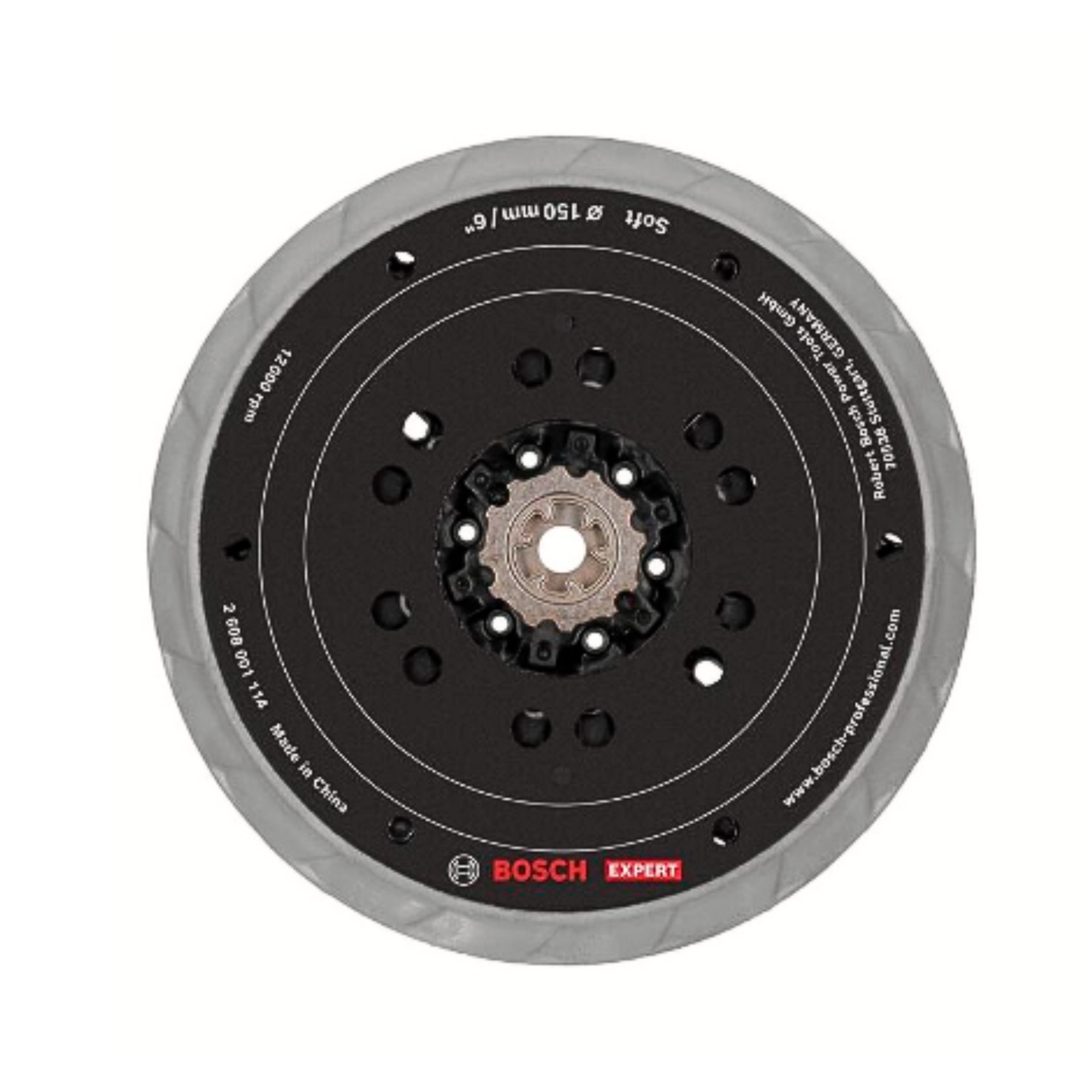 Taler moale Bosch pentru GEX 18V-150-3, Expert Sanding Pad, 150 mm