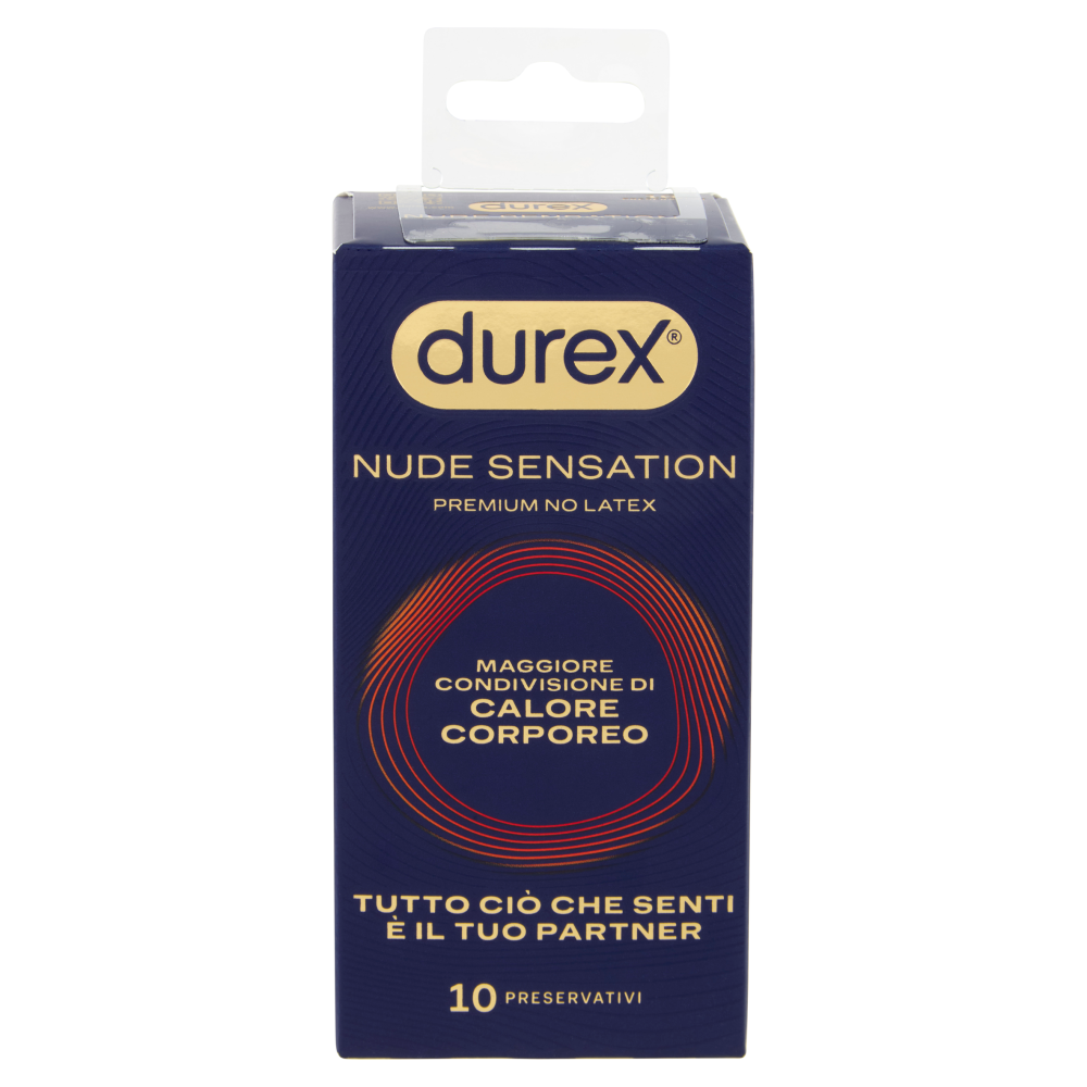 Prezervative Durex Nude Sensation, 10 bucăți