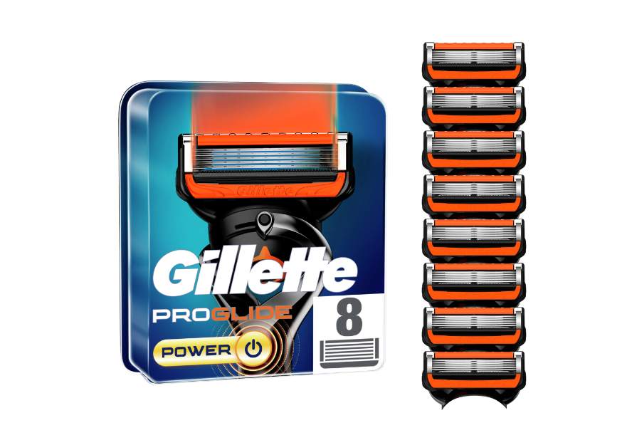 Rezerve aparat de ras Gillette Fusion ProGlide Power, 8 buc