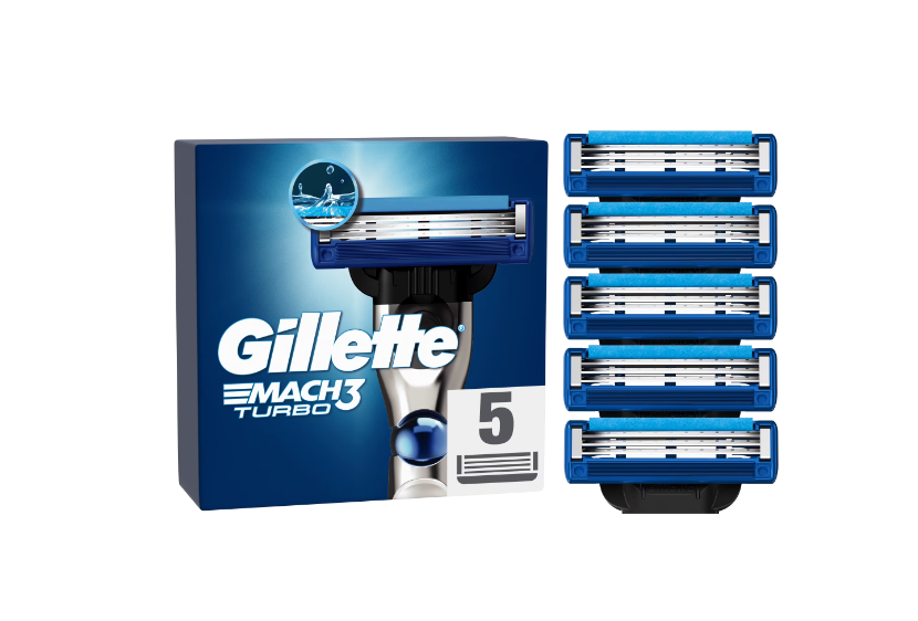 Rezerve aparat de ras Gillette Mach3 Turbo, 5 buc