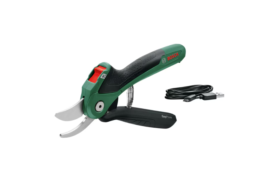 Foarfeca de gradina pe acumulator Bosch Easy Prune 06008B2102, 3.6 V, 25 mm capacitate taiere, cablu micro-USB