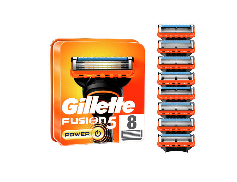 Rezerve aparat de ras Gillette Fusion Power, 8 buc