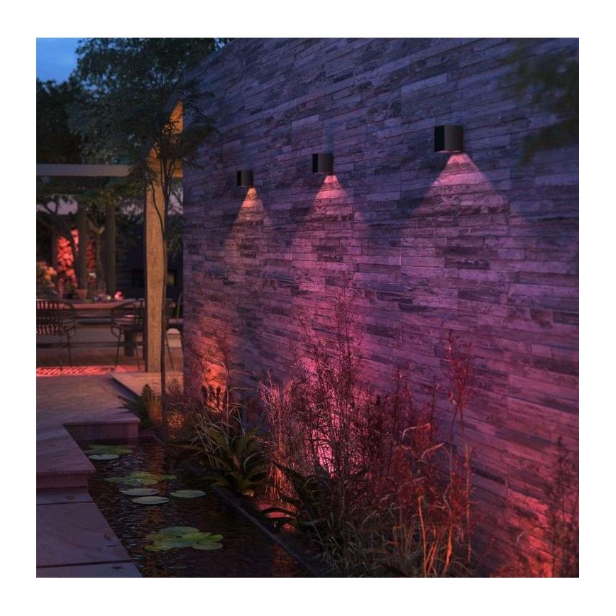 Aplică LED RGBW dimabilă de exterior Hue RESONATE LED/8W/230V 2000–6500K IP44 Philips