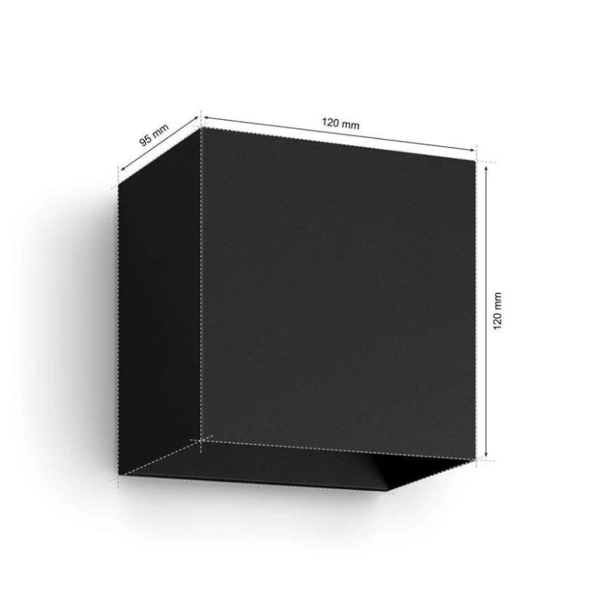 Aplică LED RGBW dimabilă de exterior Hue RESONATE LED/8W/230V 2000–6500K IP44 Philips