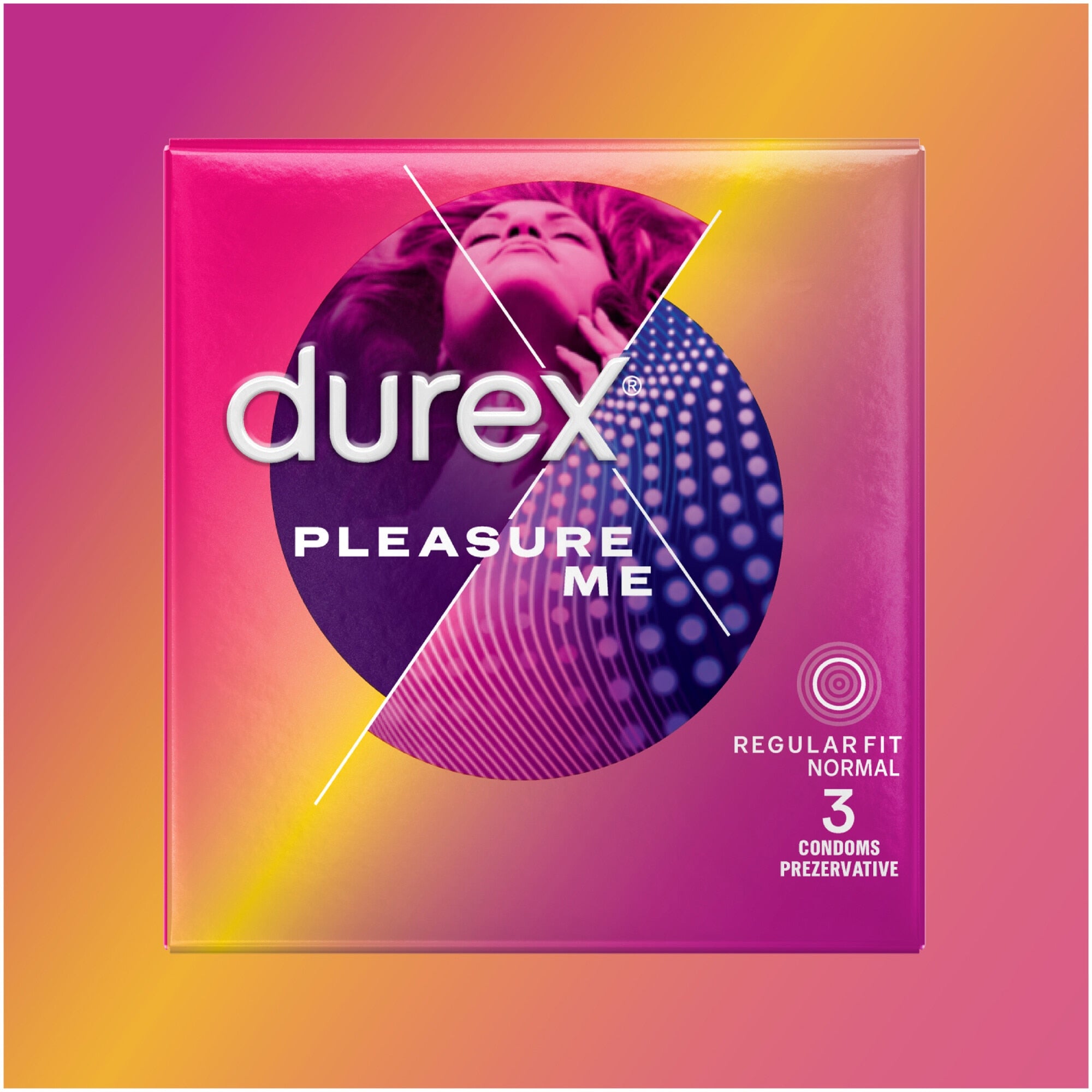 Prezervative Durex Pleasure Me, 3 buc