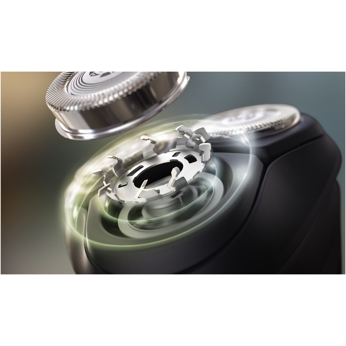 Aparat de ras PHILIPS Seria 1000 S1141/00, 3 capete rotative 4D Flex, lame PowerCut, ras umed&uscat, autonomie 40 min, maner ergonomic, capac de protectie, complet lavabil, negru