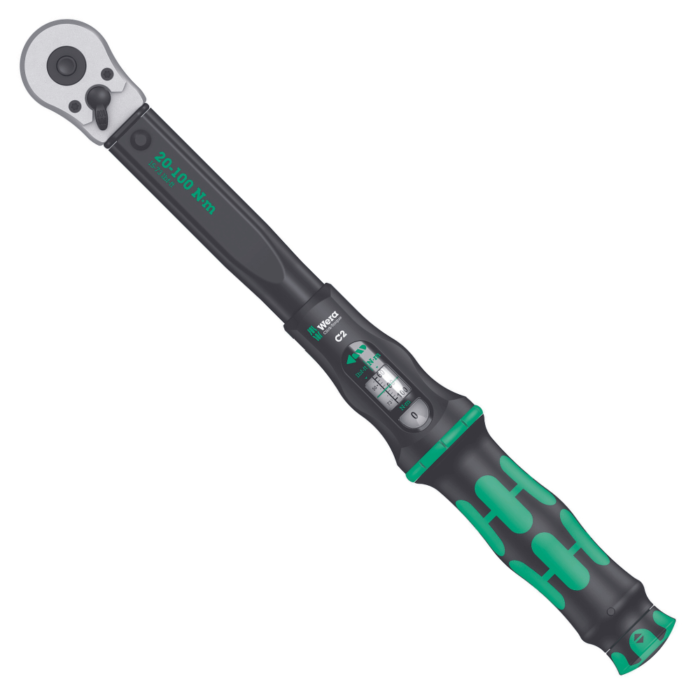 Cheie dinamometrica cu clichet reversibil, 400mm, 1/2", 20-100 Nm, Wera Click-Torque C2