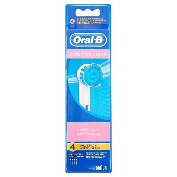 Rezerva 4 Capete periuta electrica ORAL-B EBS17 Sensitive Clean